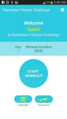 Ramadan Fitness Challenge android App screenshot 4